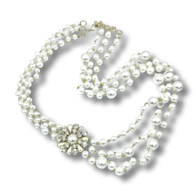 Collana Flower Butterfly