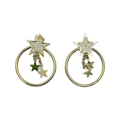 Orecchini ad Anello con Stelle